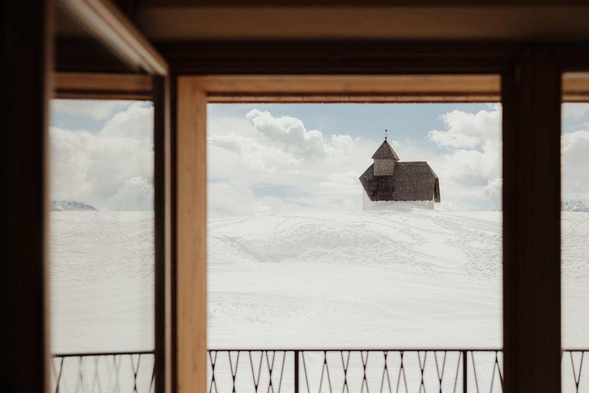 コルヴァーラ・イン・バディーア Rifugio Alpino Pralongiaヴィラ エクステリア 写真