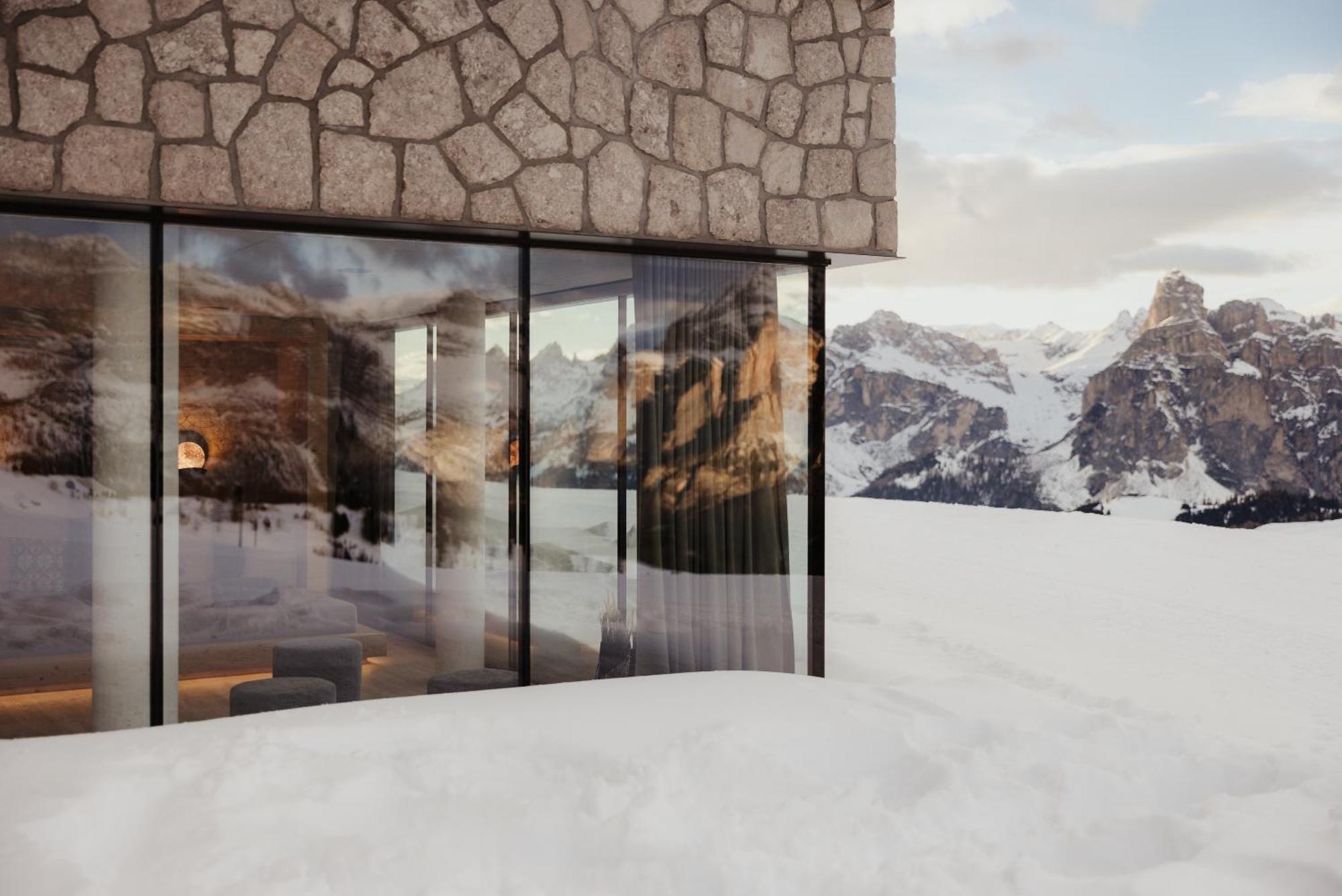 コルヴァーラ・イン・バディーア Rifugio Alpino Pralongiaヴィラ エクステリア 写真
