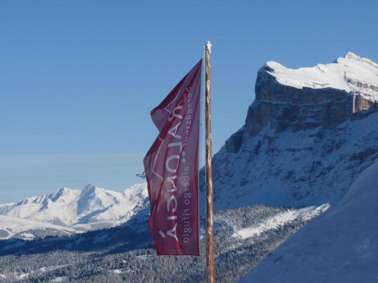 コルヴァーラ・イン・バディーア Rifugio Alpino Pralongiaヴィラ エクステリア 写真